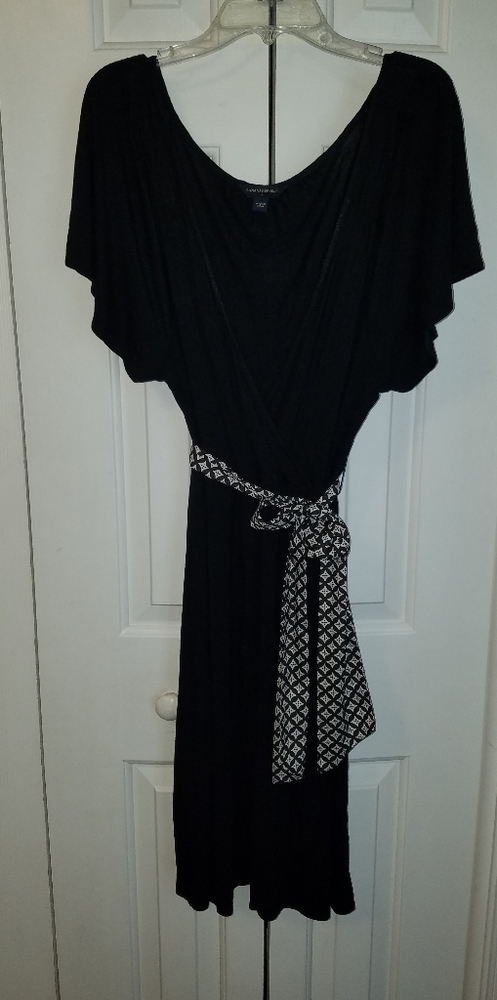 black casual dress